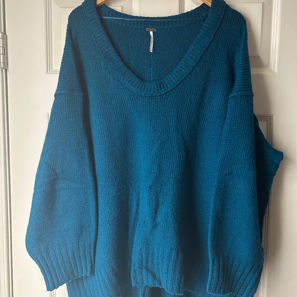 Free People Sweaters - Free People Oversized V Neck
